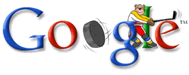 Doodle V celebrates the 2002 Winter Olympics